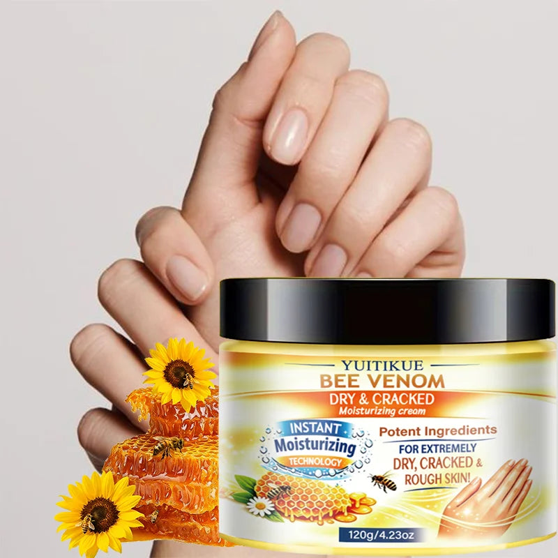 YUITIKUE Bee Venom Hand Cream Deep Moisturizing Repair for Cracked Skin - 1
