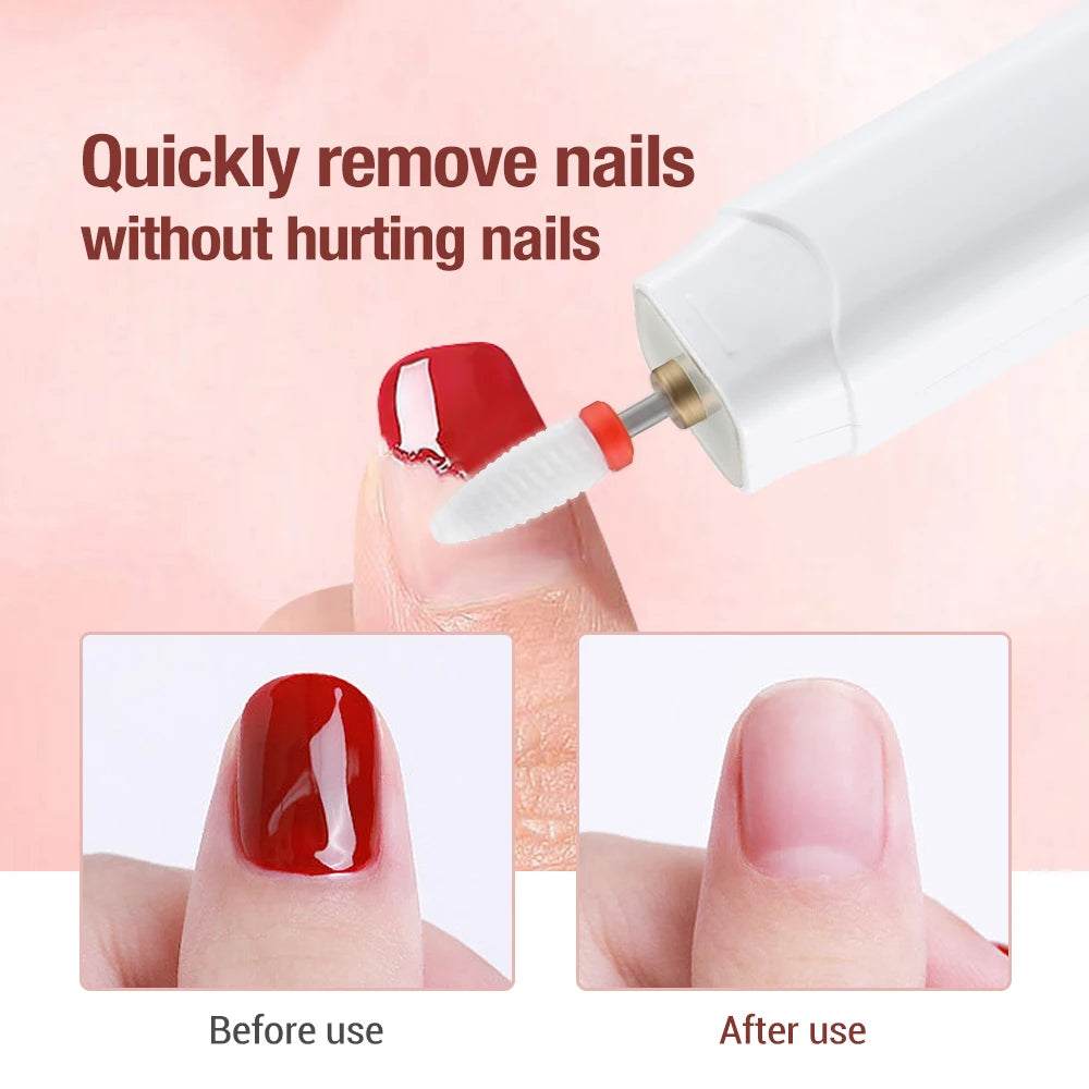 Cordless Electric Nail File and Manicure Drill Set