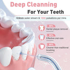 Portable Rechargeable Oral Irrigator Water Flosser for Teeth