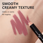 Professional 12-Piece Waterproof Lip Liner Pencil Set