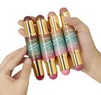 Dual-Ended Cream Blush and Bronzer Stick