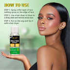 Goiple Lace Wig Melting Spray and Hair Wax Stick Styling Kit 4pc Set