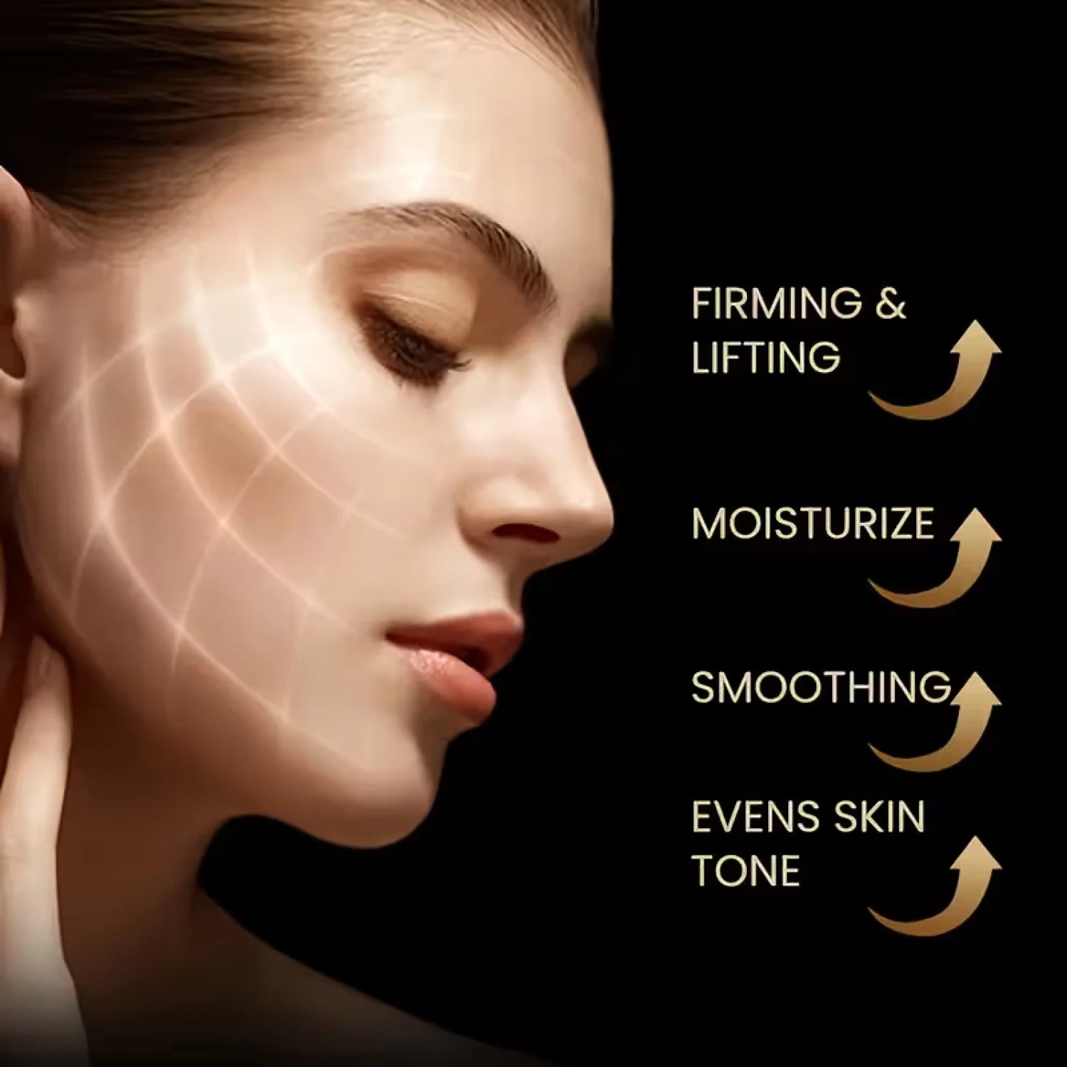 6 in 1 Face Lifting Serum Hyaluronic Acid Retinol Firming Hydrating 30g - 6