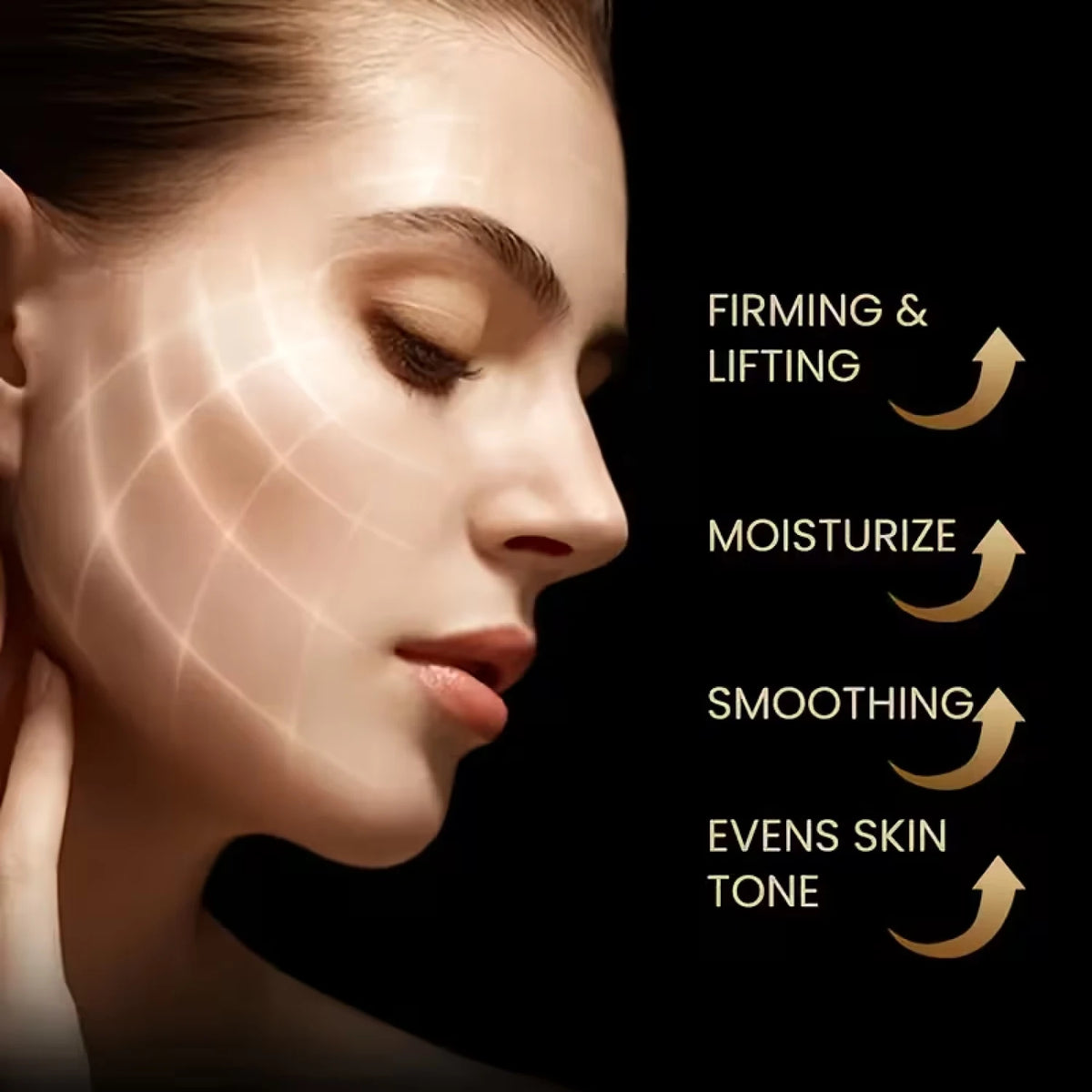 6 in 1 Face Lifting Serum Hyaluronic Acid Retinol Firming Hydrating 30g