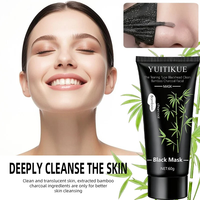 YUITIKUE Bamboo Charcoal Black Mask Peel Off Blackhead Remover