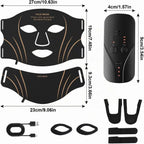 Flexible 7-Color LED Photon Face and Neck Therapy Mask