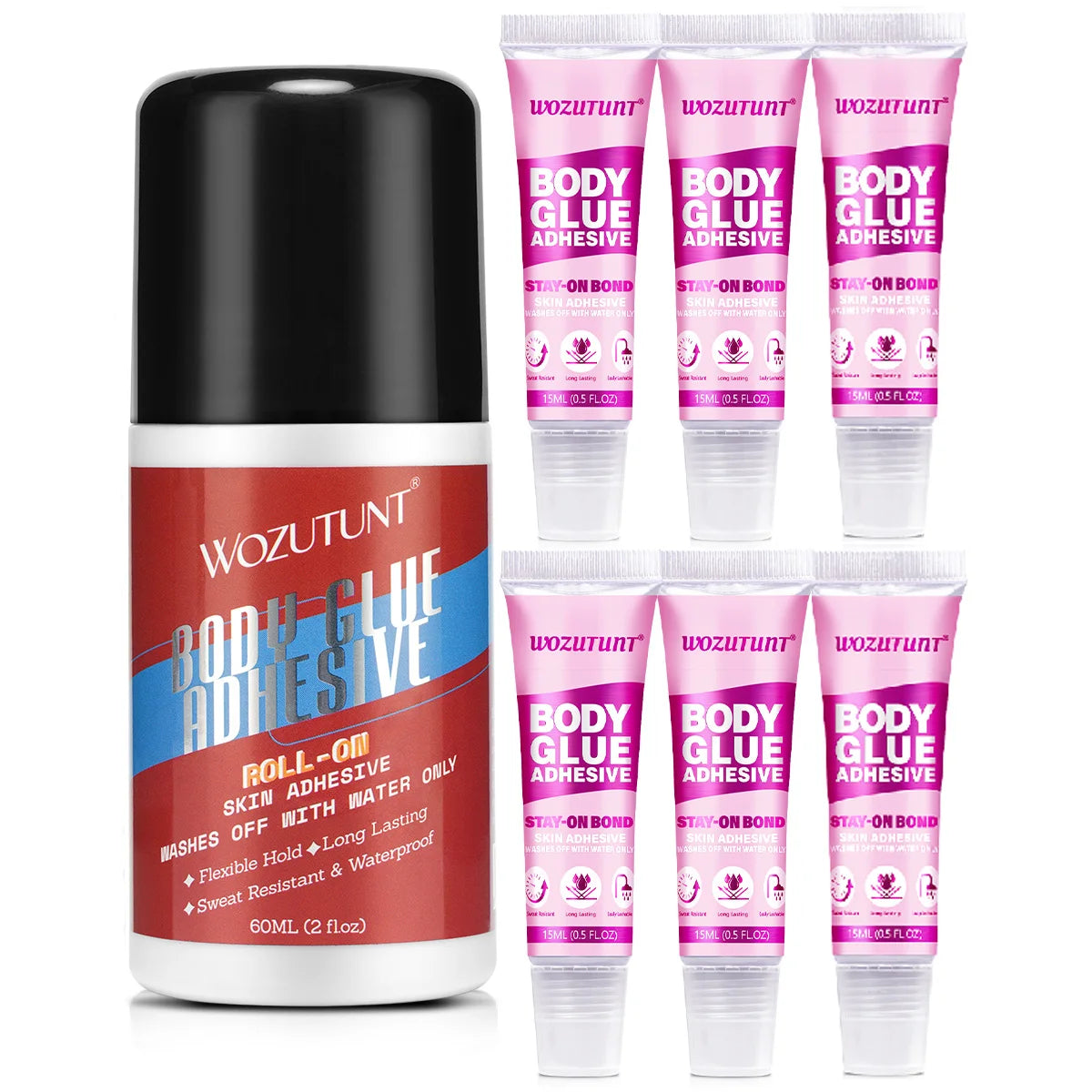 Wozutunt Body Glue Skin Adhesive for Clothing and Lingerie