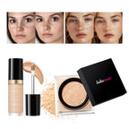 Face Concealer and Matte Setting Powder Makeup Set