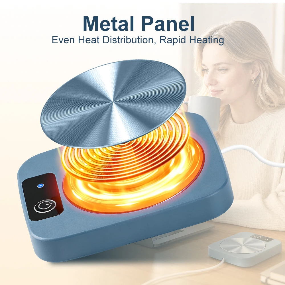 Electric Desktop Mug Warmer for Coffee and Tea