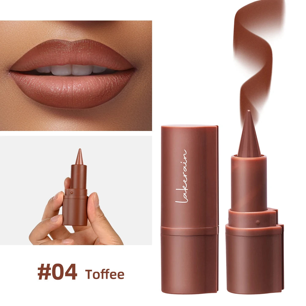 2-in-1 Waterproof Matte Lipstick and Lip Liner - 38