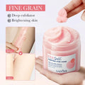 Sadoer Pink Himalayan Salt Body Scrub Exfoliating Pore Cleanser 240g