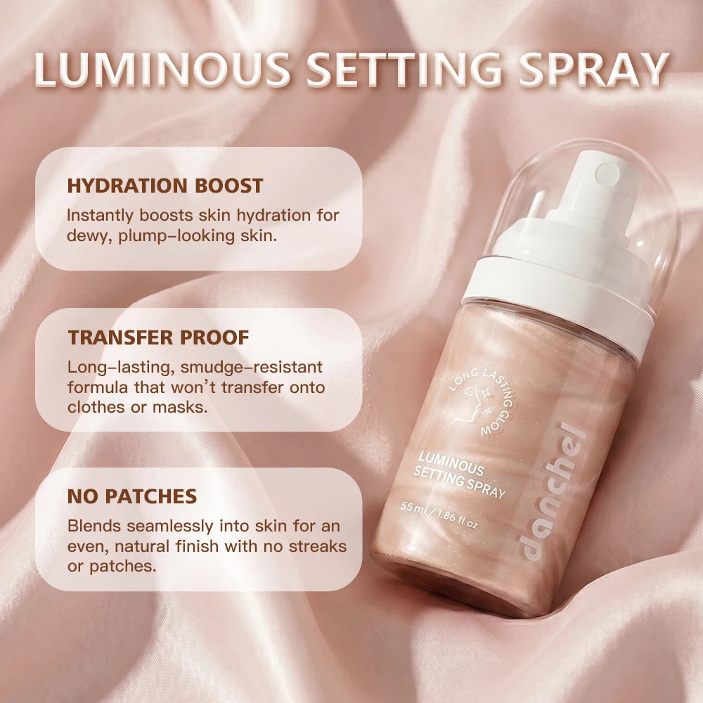 Luminous Setting Spray for Hydrating Dewy Makeup Finish