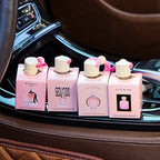 4 Piece Car Air Freshener Set Essential Oil Auto Interior Fragrance
