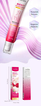 Sadoer Breast Enhancement Care Set Firming Cream and Essential Oil