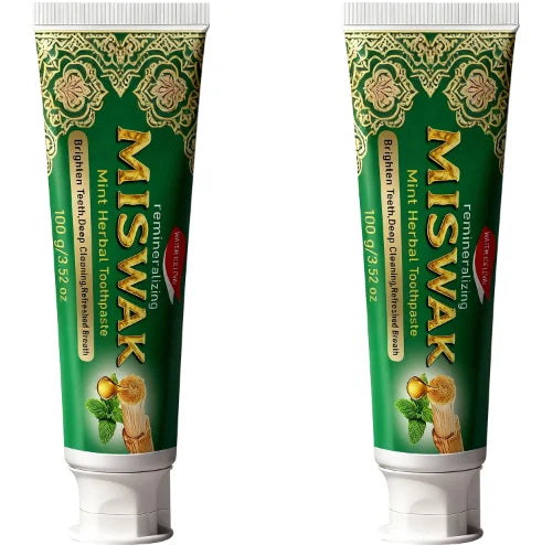 Hydroxyapatite Miswak Toothpaste Enamel Repair and Mint Fresh Breath - 7