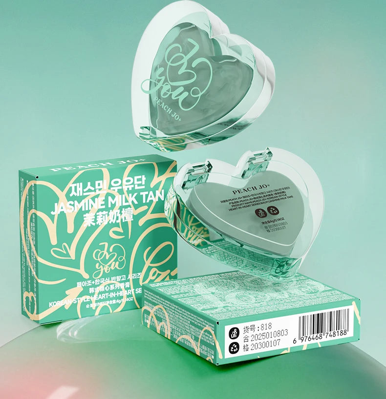 Solid Perfume Heart Tin Portable Fragrance Balm for Travel and Dating - 22