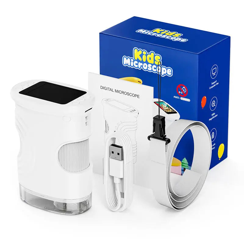 Portable Handheld Digital Microscope for Kids