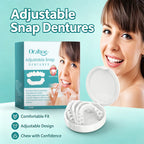 Adjustable Snap-On Dentures for Instant Smile Repair