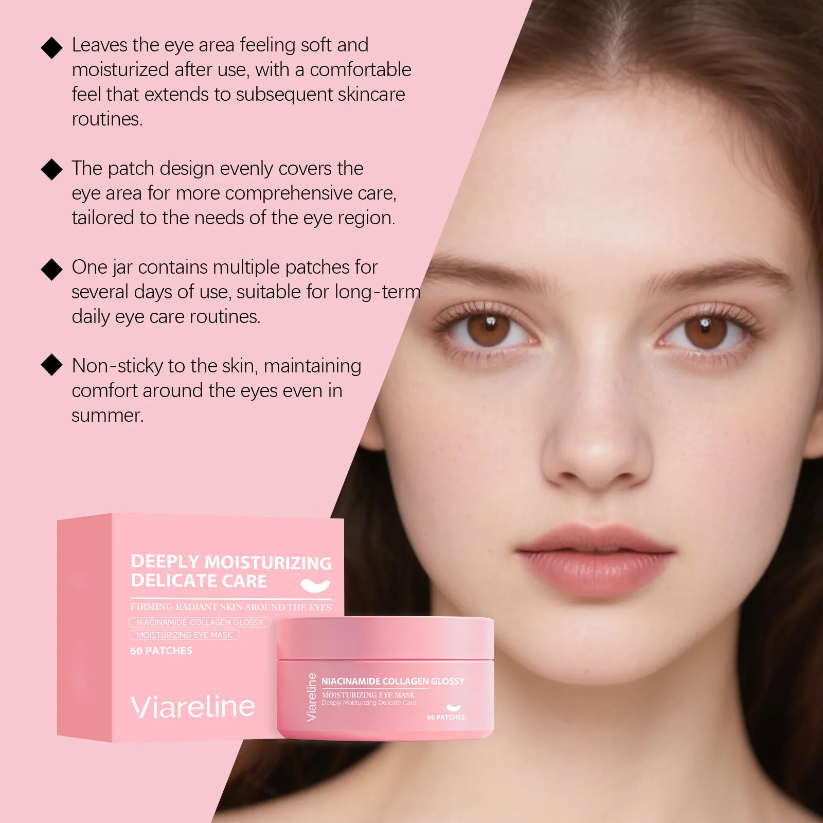 Niacinamide Collagen Eye Mask for Dark Circles and Puffiness - 6