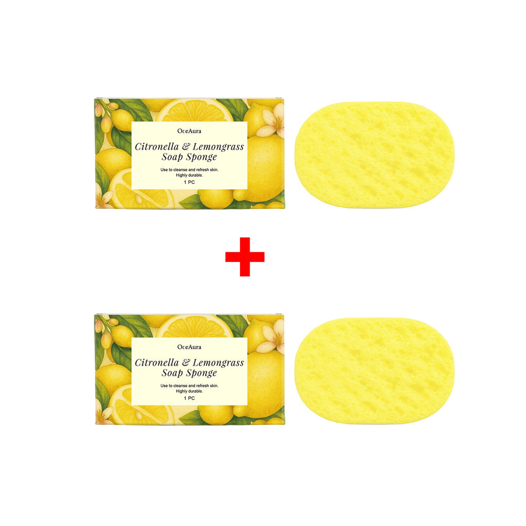 Exfoliating Bath Sponge for Daily Body Cleansing and Skin Refreshing