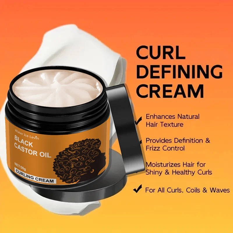 Black Castor Oil Curl Styling Cream 50g