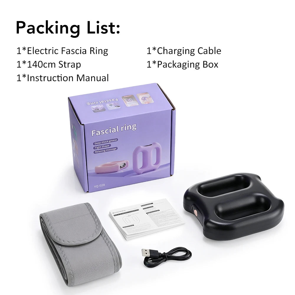 Electric Vibration Fascia Massage Ring for Full Body Recovery - 19