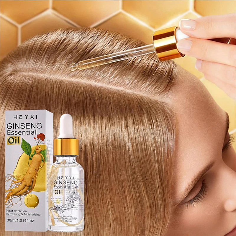 Ginseng Hair Moisturizing Essence Oil for All Hair Types