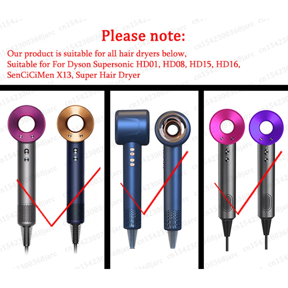 2 in 1 Diffuser Nozzle for Dyson Supersonic Hair Dryer Attachment - 2
