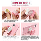 2-in-1 Matte Pressed Powder and Phone Grip with Mirror