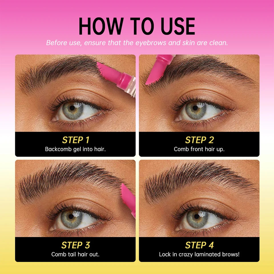 Eyebrow Lamination Styling Gel for Lifted Brows