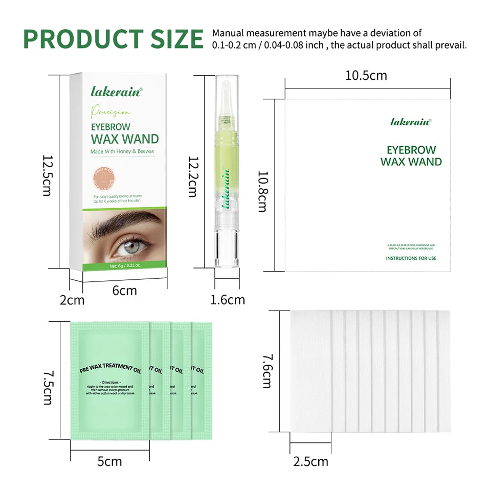 Precision Eyebrow Waxing Wand for Home Use