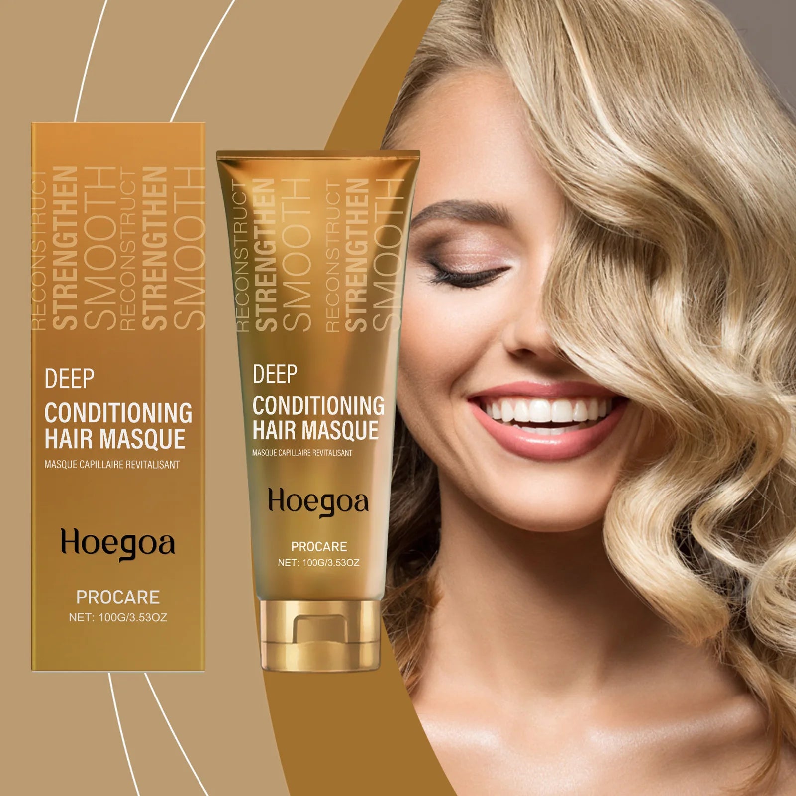 Keratin Infused Deep Conditioning Hair Masque 100g