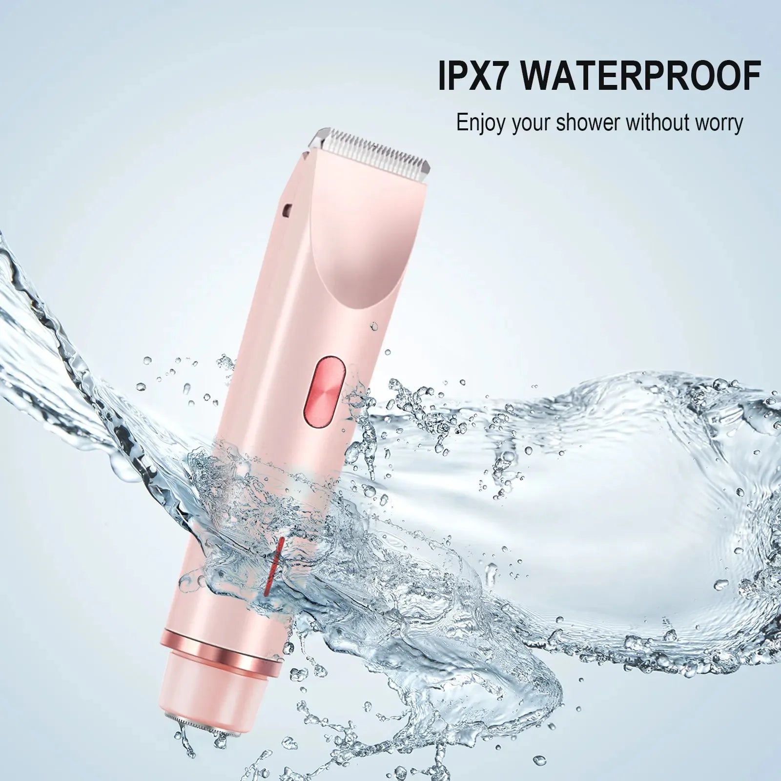 Electric Waterproof Shaver for Women Bikini and Body Hair Removal - 4