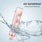 Electric Waterproof Shaver for Women Bikini and Body Hair Removal