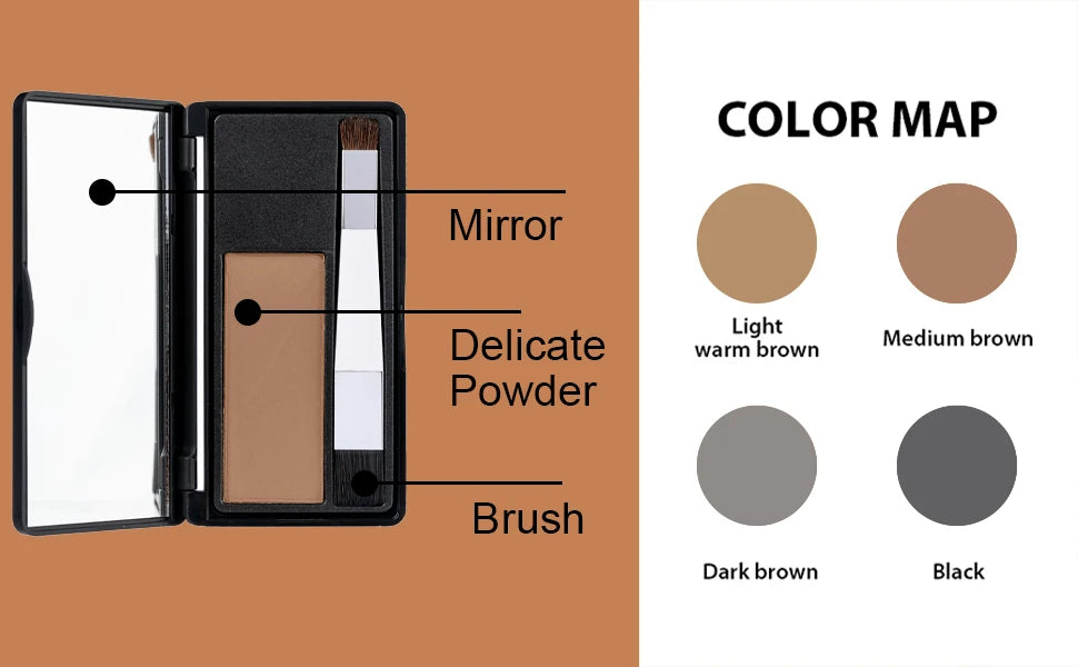 Goiple Hairline Powder Hair Root Touch Up and Eyebrow Concealer - 9