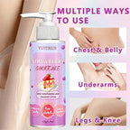 YUITIKUE Strawberry Body Lotion Moisturizing Fragrant Skin Cream 150g