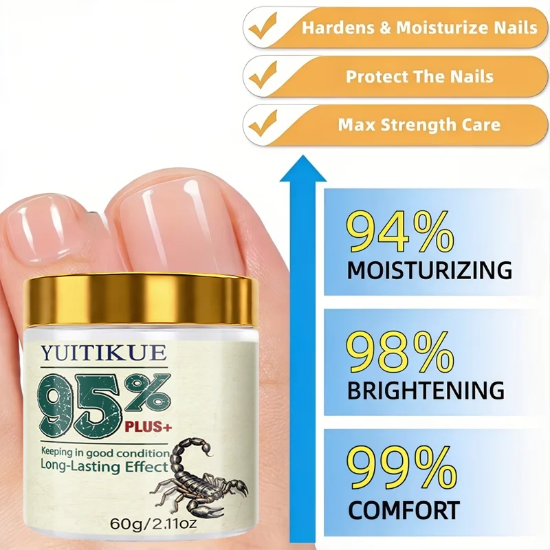 Yuitikue Nail Repair Cream Cuticle Softener and Foot Treatment Balm