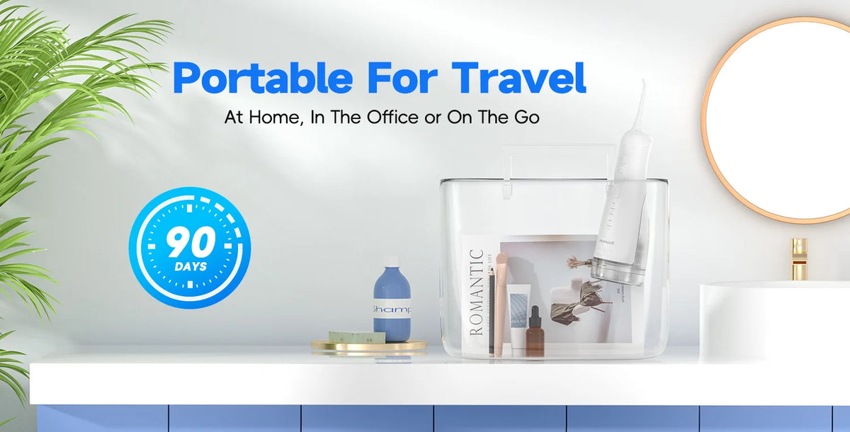 Portable Oral Irrigator and Nasal Rinse Cleaning Kit