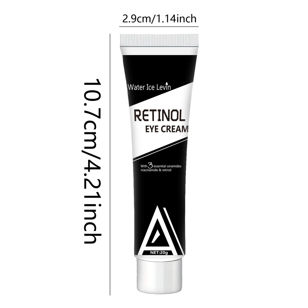 Water Ice Levin Retinol Eye Cream for Dark Circles and Anti Aging
