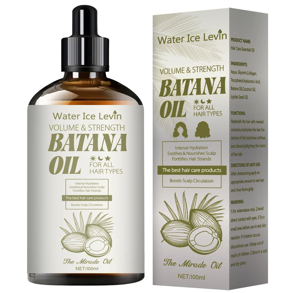 Batana Oil Hair Treatment with Coconut and Jojoba Oils for Hair Care