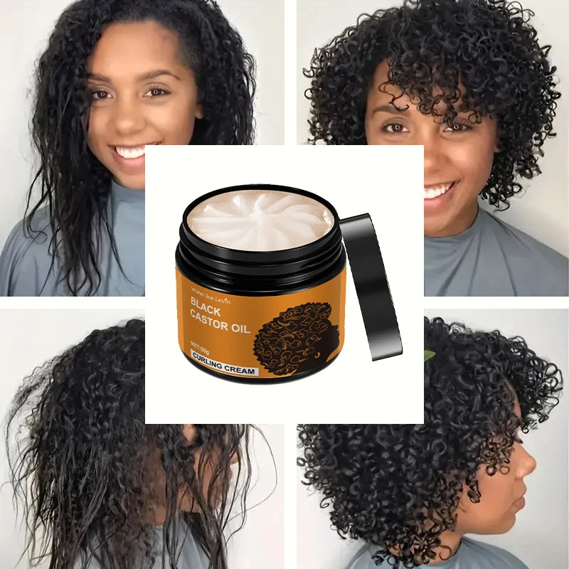 Black Castor Oil Curl Styling Cream 50g
