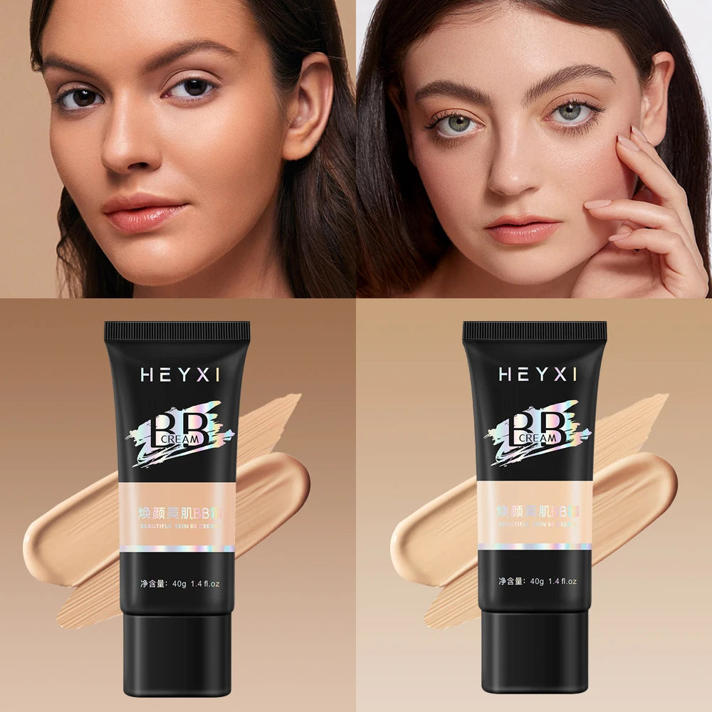 HEYXI Hydrating BB Cream Full Coverage Concealer and Foundation - 5