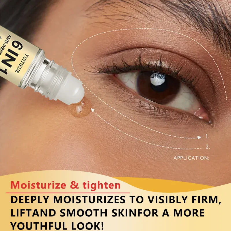 Yuitikue 6in1 Anti Wrinkle Serum Lifting Firming Face Care Essence 15ml