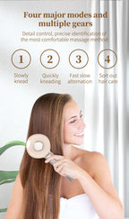 Electric Scalp Massager and Hair Growth Serum Applicator
