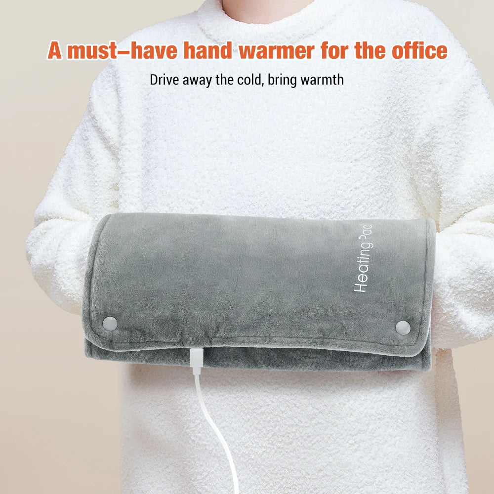 USB Heated Graphene Hand Warmer and Body Heating Pad - 7
