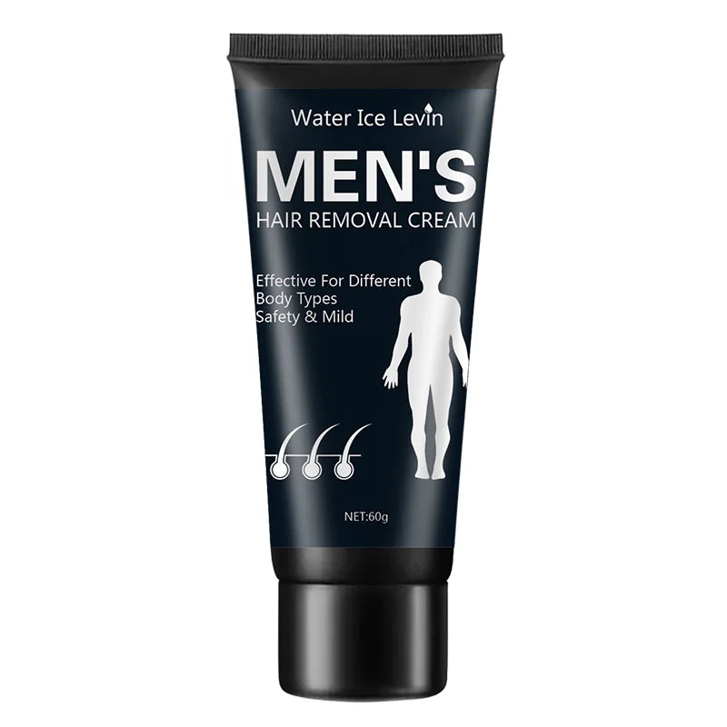 Water Ice Levin Men Hair Removal Cream Quick Painless Depilatory