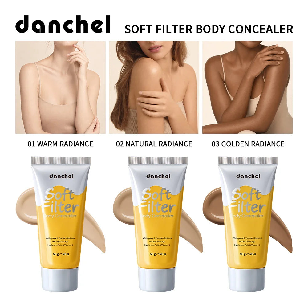 Waterproof Full Coverage Body Concealer for Scars and Tattoos