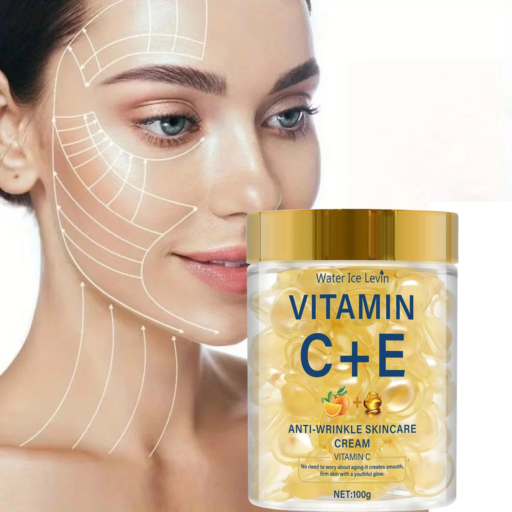 Vitamin C E Retinol Anti Wrinkle Cream Moisturizing Face Skincare