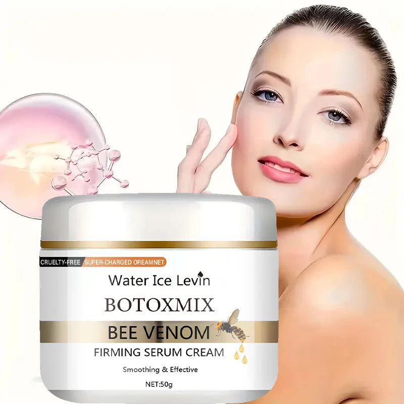 Water Ice Levin Bee Venom Firming Cream Anti Aging Face Moisturizer - 3