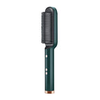 Professional Hair Straightener Brush Ceramic Fast Heating Styling Comb
